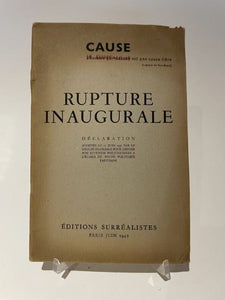 Tract | Rupture inaugurale.