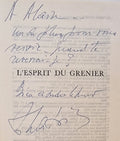 LABORIT (Henri). | L'esprit du grenier.