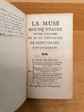 SAINT-GILLES LENFANT (Charles de). | La Muse mousquetaire. Oeuvres posthumes de M. le Chevalier de Saint Gilles.