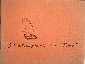 BLECHMAN (Robert O.). | Shakespeare on "Time".