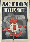 ACTION | Action n° 35, jeudi 12 décembre [1968] : Joyeux Noël ! Chômage, monnaie, grèves, université, Vietnam.