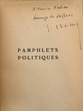 COURIER (Paul-Louis). | Pamphlets politiques. Avec une préface et des notes de Jacques Isorni, avocat à la cour.