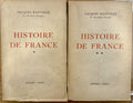 BAINVILLE (Jacques). | Histoire de France. Tomes 1 et 2.