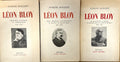 BLOY (Léon) BOLLERY (Joseph). | Léon Bloy. Tome I : origines, jeunesse et formation (1846-1882). Tome II : ses débuts littéraires, du "Chat noir" au "Mendiant ingrat" (1882-1892). Tome III : sa maturité, sa mort. Du "Mendiant ingrat" à la "Porte...