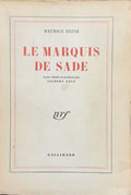 SADE HEINE (Maurice). | Le Marquis de Sade.