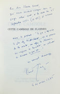 MATZNEFF (Gabriel). | Cette camisole de flammes (Journal 1953-1962).