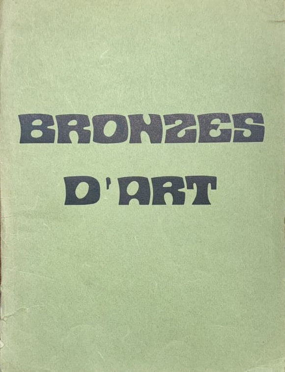 FONDERIE SAINT-MAUR | Bronzes d'art. Réunion de 5 dépliants.