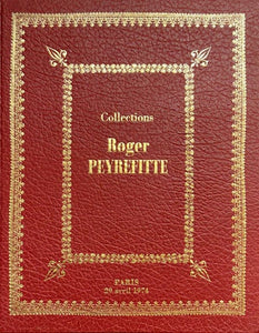 NUMISMATIQUE PEYREFITTE (Roger). | Collection Roger Peyrefitte. Monnaies grecques, monnaies consulaires et impériales romaines, objets de haute curiosité... Hôtel George V, 29 avril 1974.