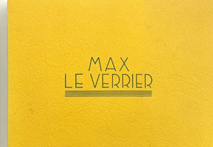 LE VERRIER (Max). | Max Le Verrier.