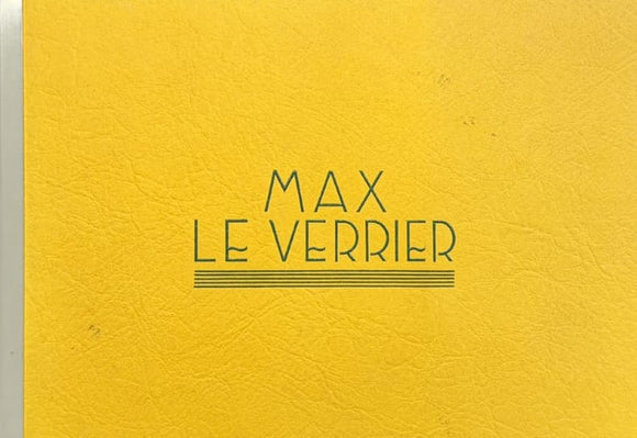 LE VERRIER (Max). | Max Le Verrier.