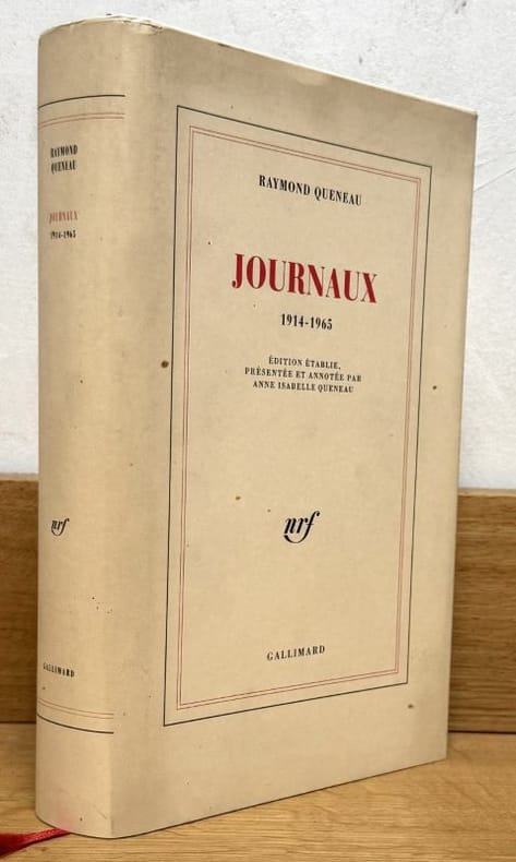 QUENEAU (Raymond). | Journaux (1914-1965).