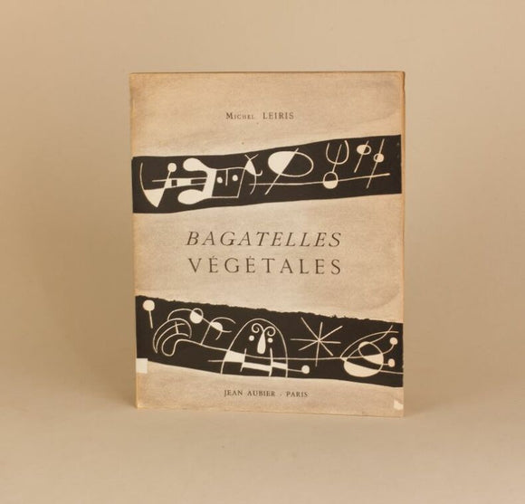 LEIRIS (Michel). | Bagatelles végétales.