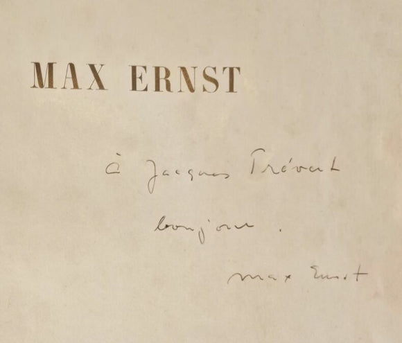 ERNST (Max) | Max Ernst. Oeuvres de 1919 à 1936.