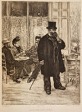 GONCOURT (Edmond de) | Les Types de Paris. Edition du Figaro. Texte par Edmond de Goncourt, Alphonse Daudet, Emile Zola, Antonin Proust, Robert de Bonnières, Henry Gréville, Guy de Maupassant, Paul Bourget, J.-K. Huÿsmans, Gustave Geffroy, Stéph...