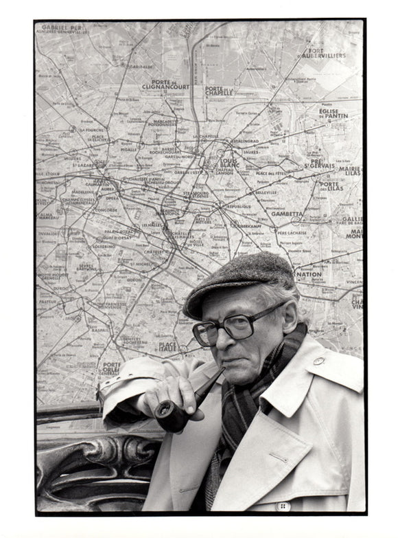 MALET (Léo). | Beau portrait photographique par Marc Gantier.