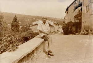 MARCUSE (Herbert). | Portrait photographique par Claude Wherlé.