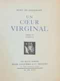 GOURMONT (Remy de). | Un cur virginal.