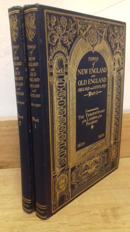 FORBES (Allan). | Towns of New England and Old England, Ireland and Scotland. Part I & II.