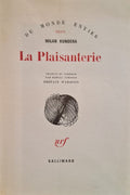 KUNDERA (Milan). | La Plaisanterie. Traduit du tchèque par Marcel Aymonin. Préface d'Aragon.